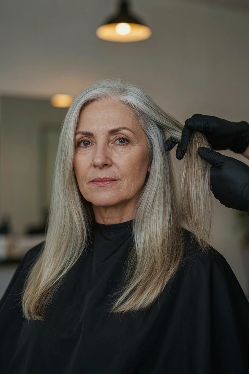 Woman, approximately 59 years old