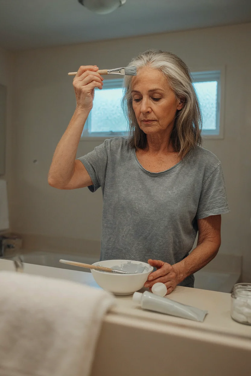Woman, approximately 58 years old