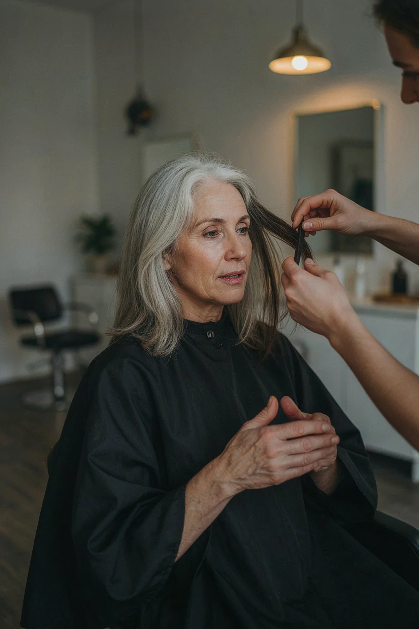 Woman, approximately 60 years old